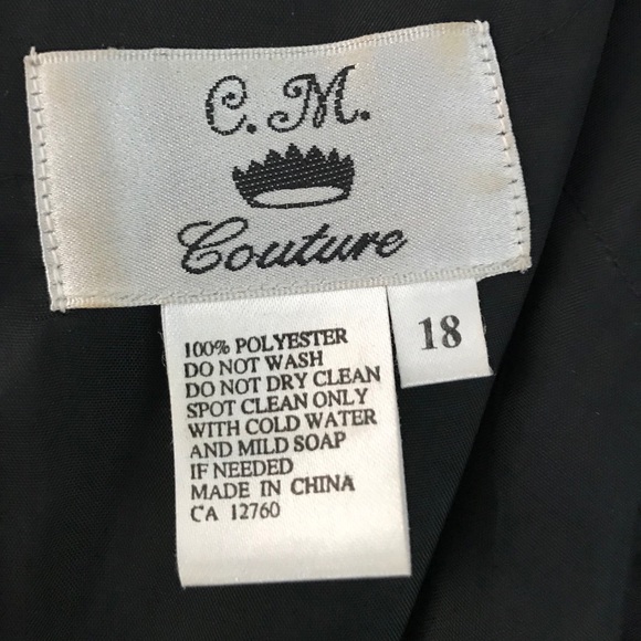 Beaded Gown size 18 - Picture 4 of 15